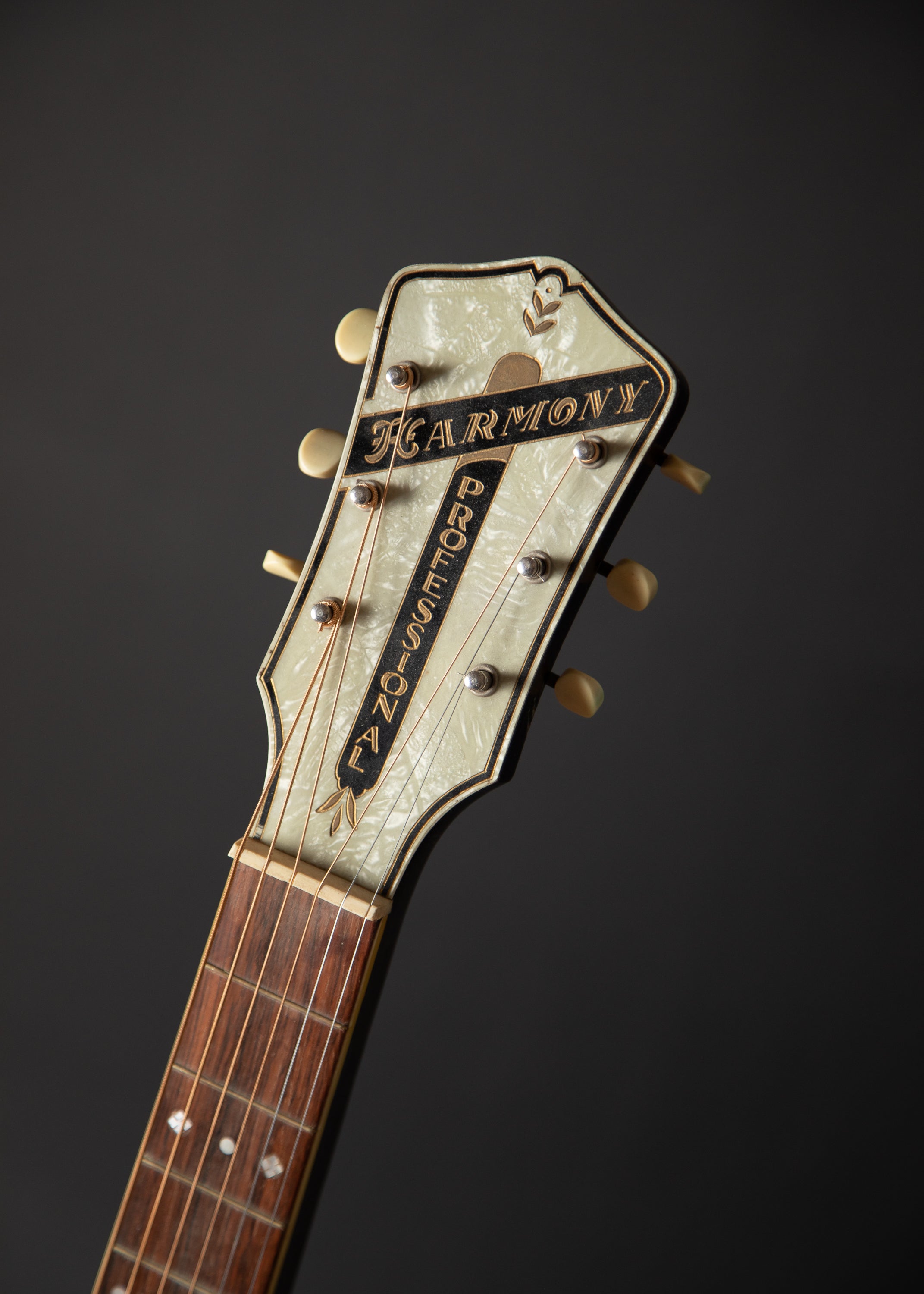 1940's Harmony Professional H6012 Hawaiian Sunburst – Music City