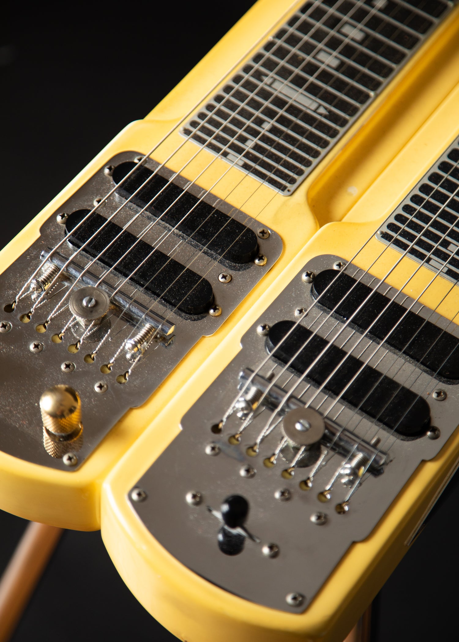 60's Fender Stringmaster D8 blonde w/OHC – Music City Vintage Guitars