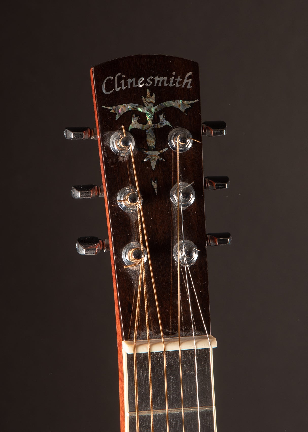 2001 Clinesmith Resonator w/HC SN15 Walnut Stain, Figured Maple