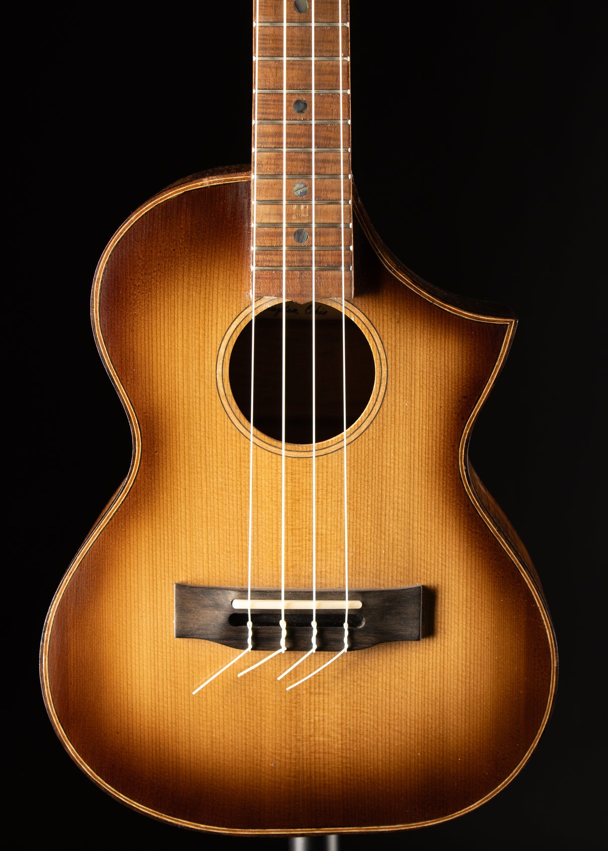 2014 Strickland Tenor Ukulele Sunburst