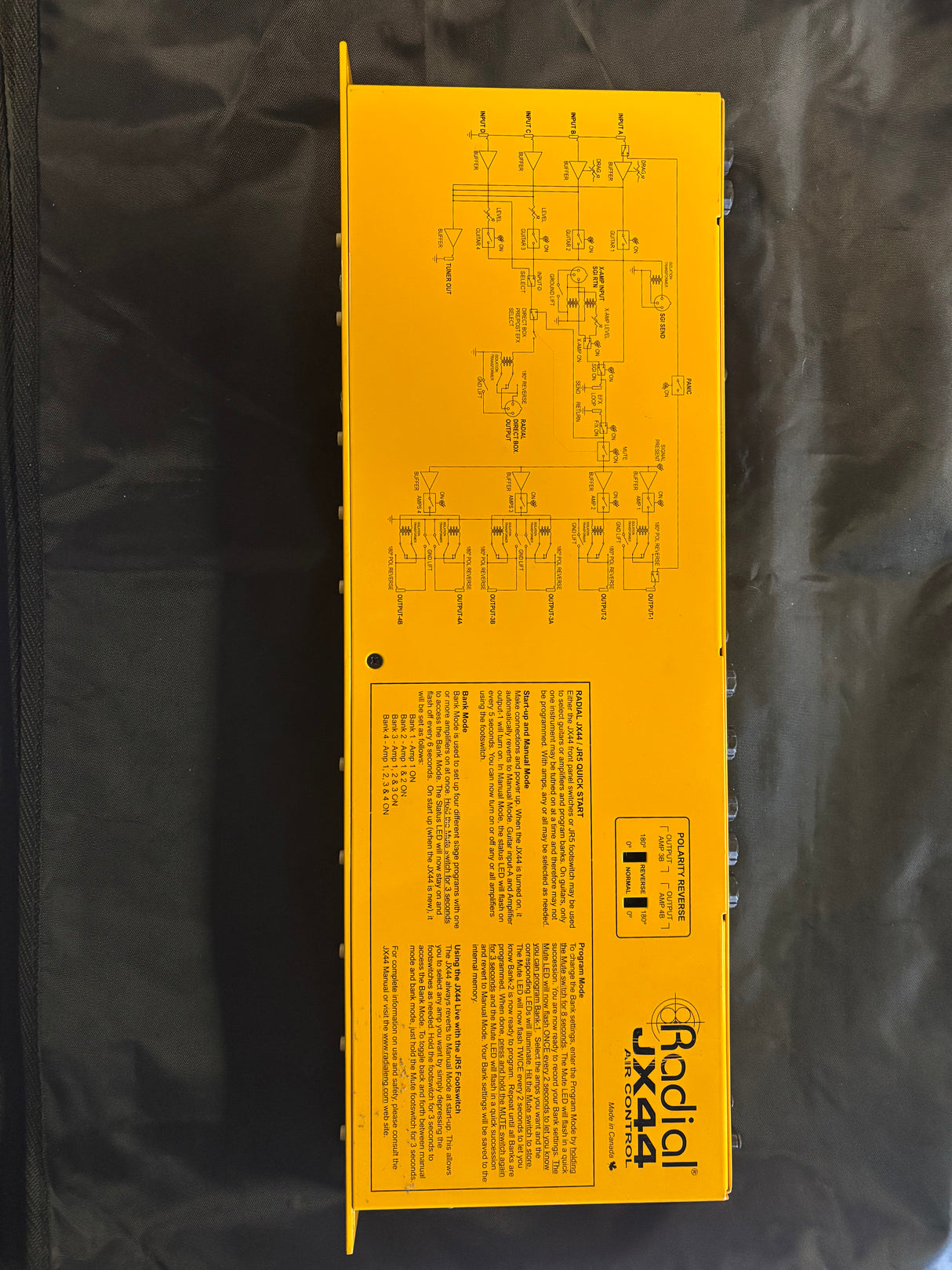 Radial JX44 w/power supply
