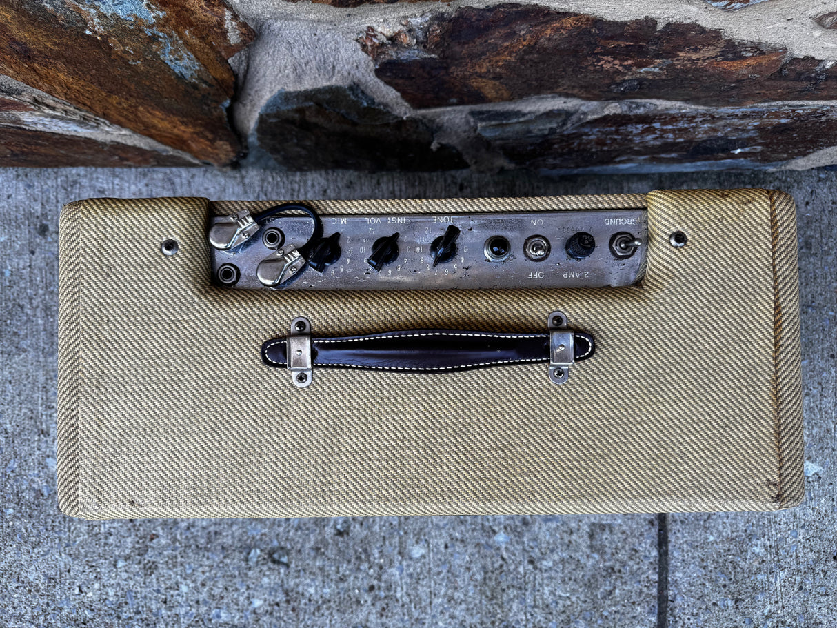 1950's Fender Deluxe 5E3 Tweed Deluxe