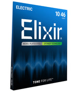 Elixir Strings 19052 Optiweb Electric Guitar Strings - .010-.046 Light