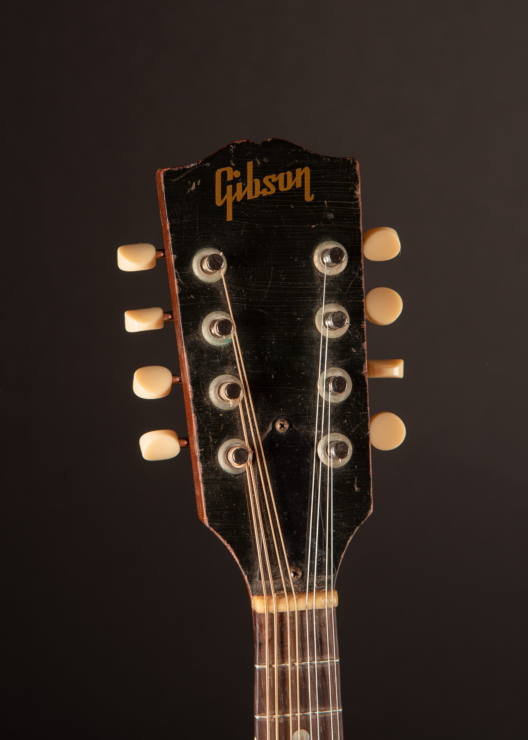 1956 Gibson A-40 Natural – Music City Vintage Guitars