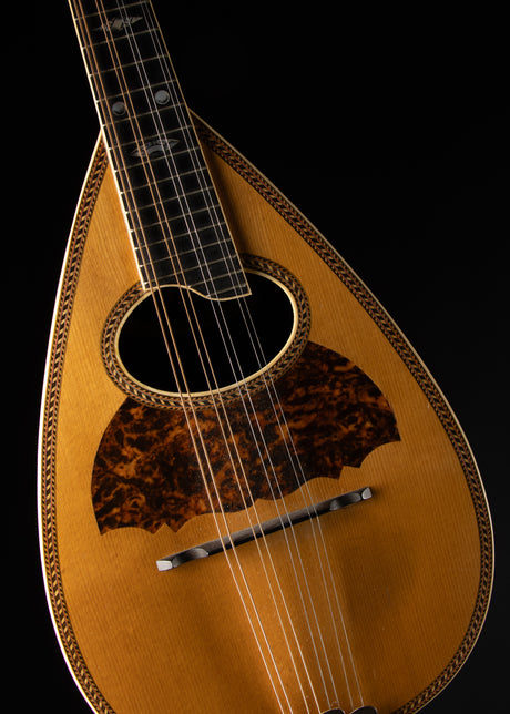 1900s Vega Bowlback Mandolin Natural