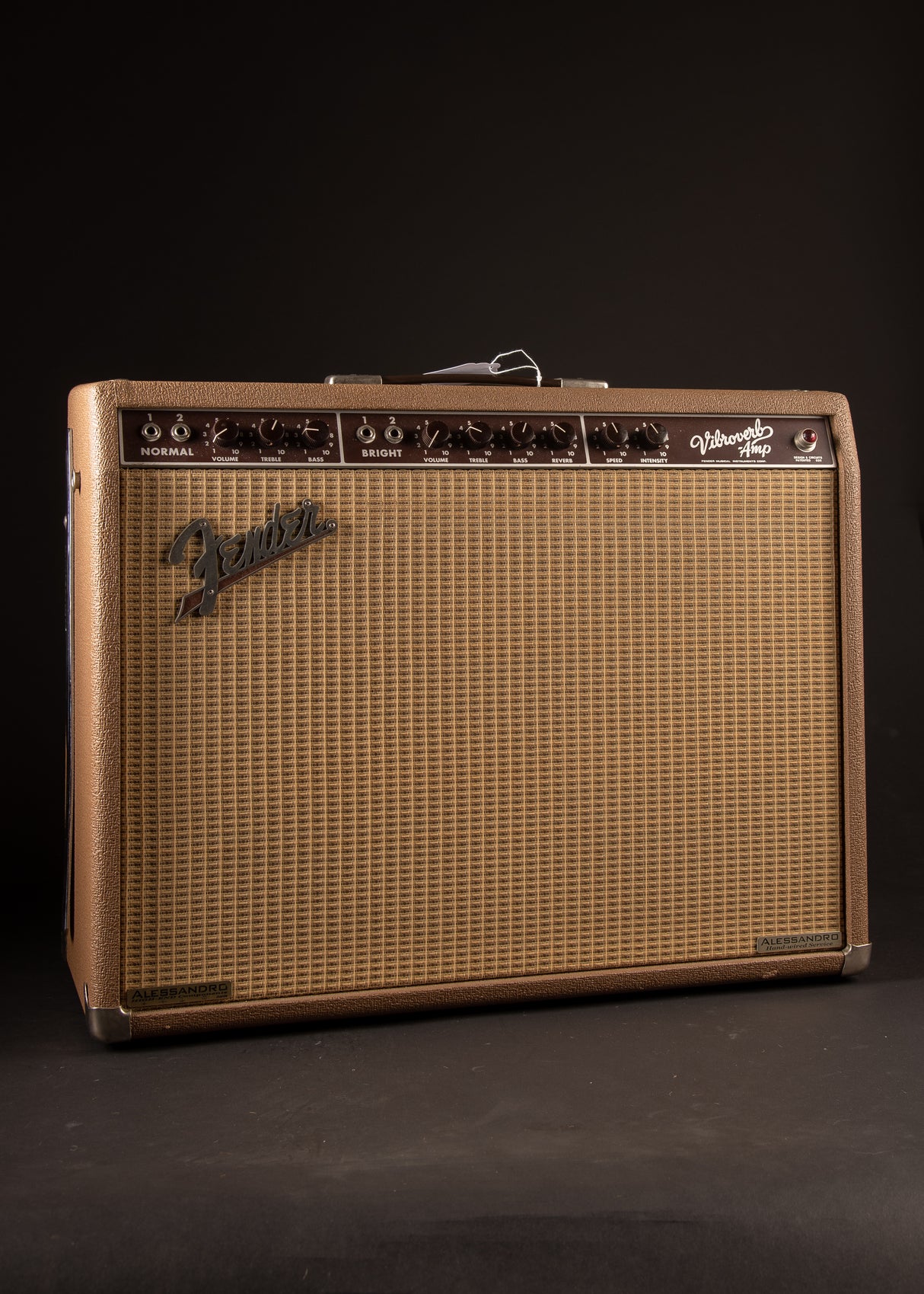 Recent Fender 1963 Vibroverb Reissue w/Alessandro mods