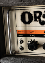 1976 Orange OR120 Head Black, Formerly Owned by Justin York of Paramore