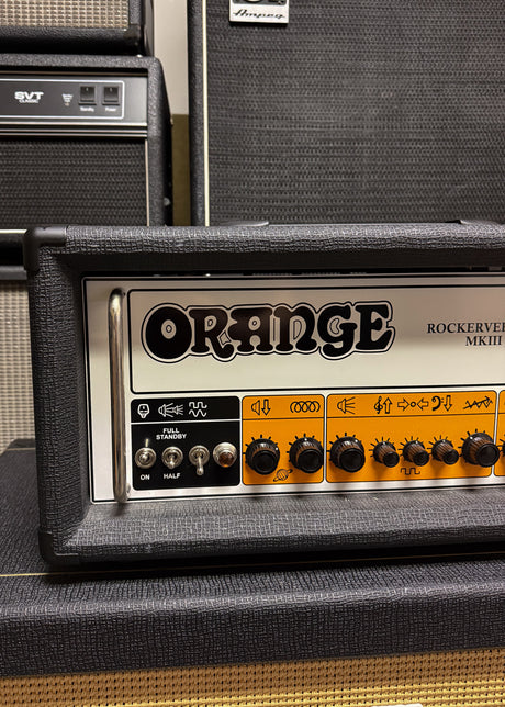 2020 Orange Rockerverb MKIII 100w Head + PPC212 Cab Black