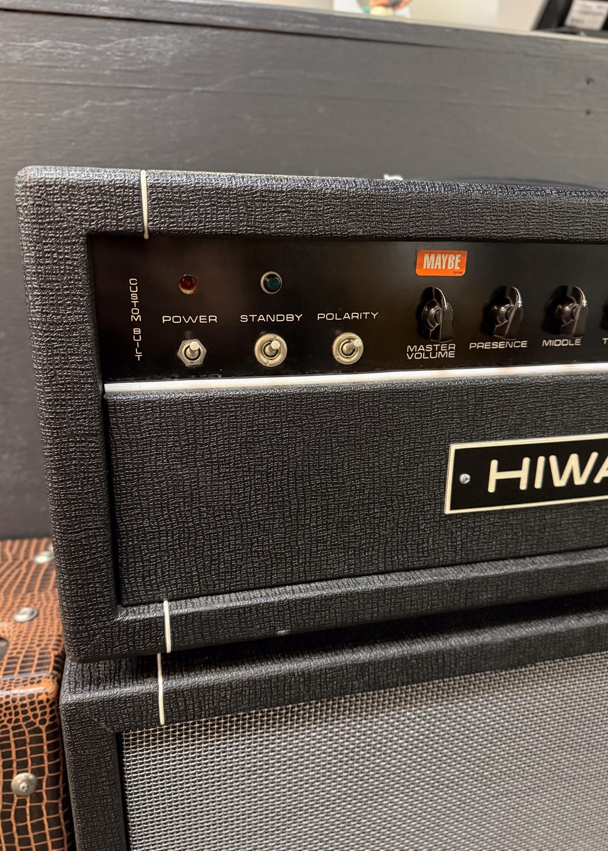 1970S HiWatt DR504 Combo/Head Conversion w/2x12 cab