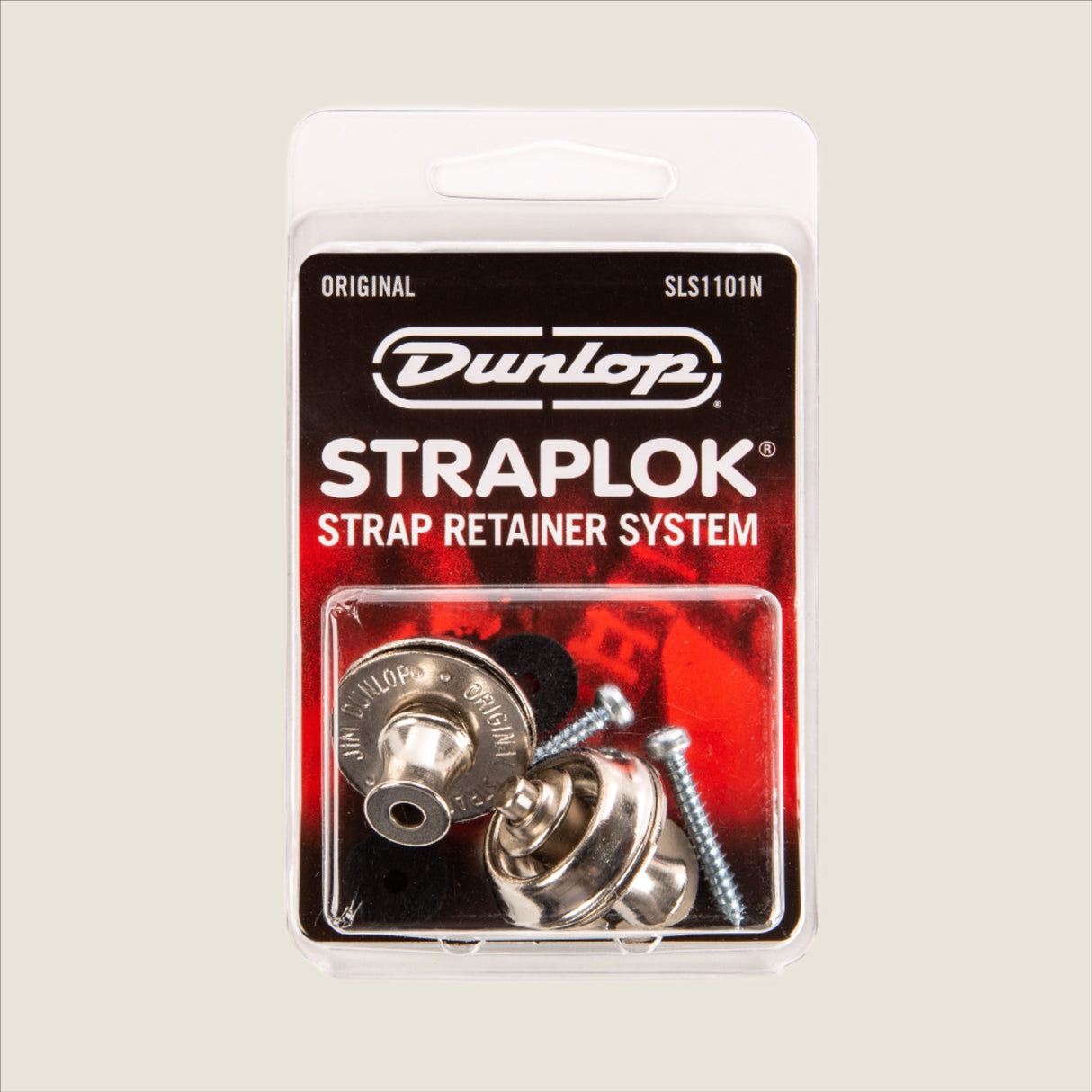 Dunlop Straplok® Strap Retainers Original - Nickel