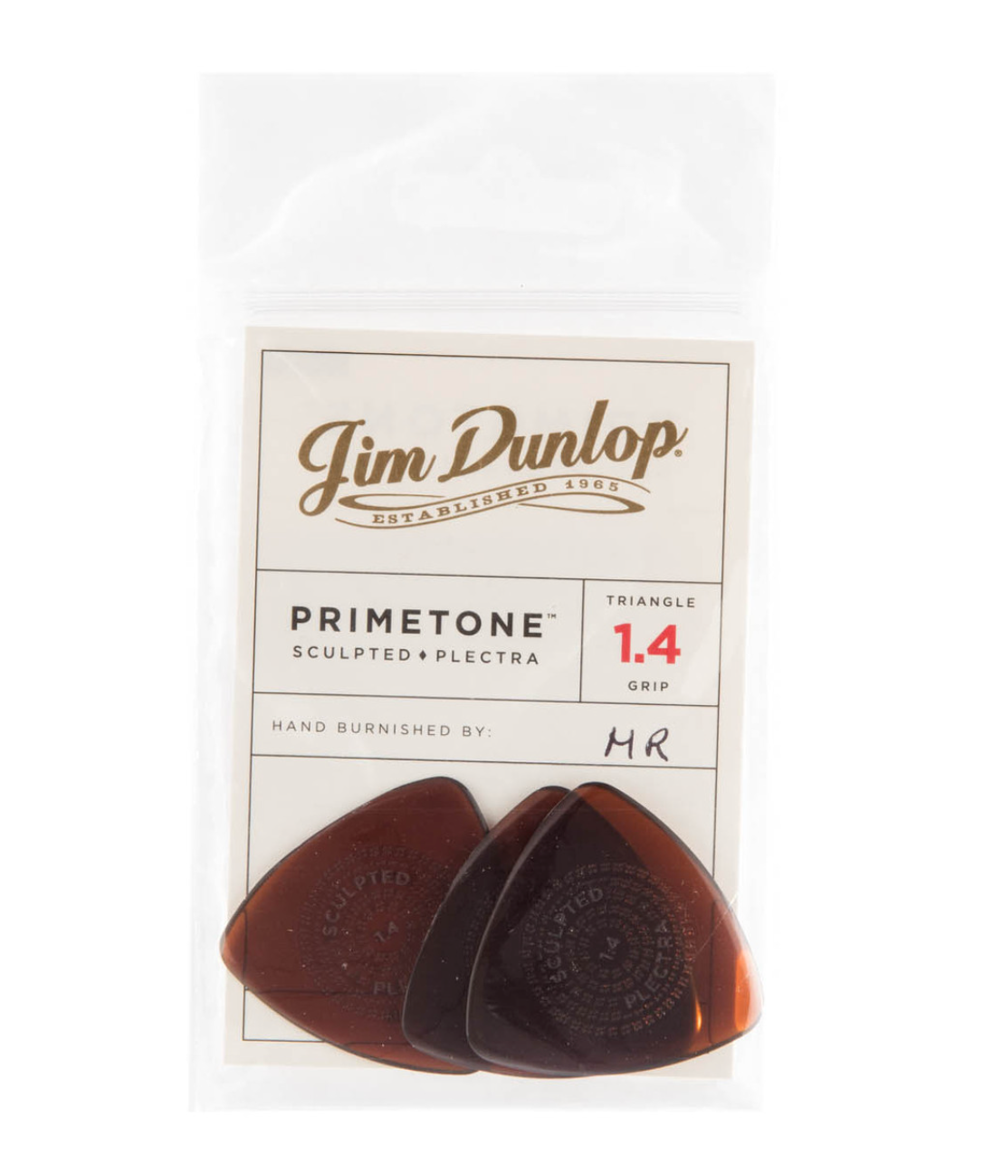 Dunlop Primetone® Triangle Grip Pick 1.4mm