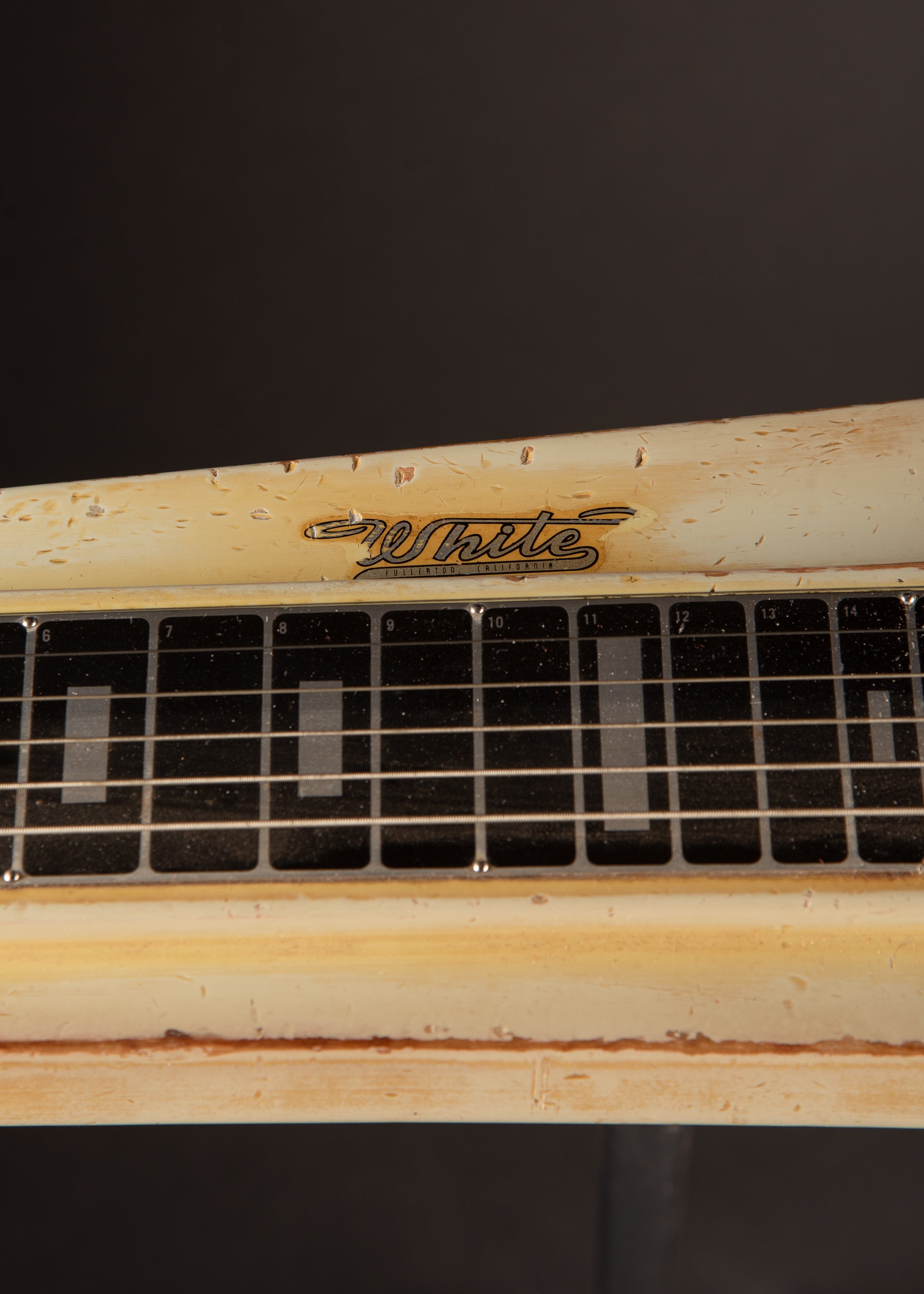 1956 White Lap Steel – Music City Vintage Guitars