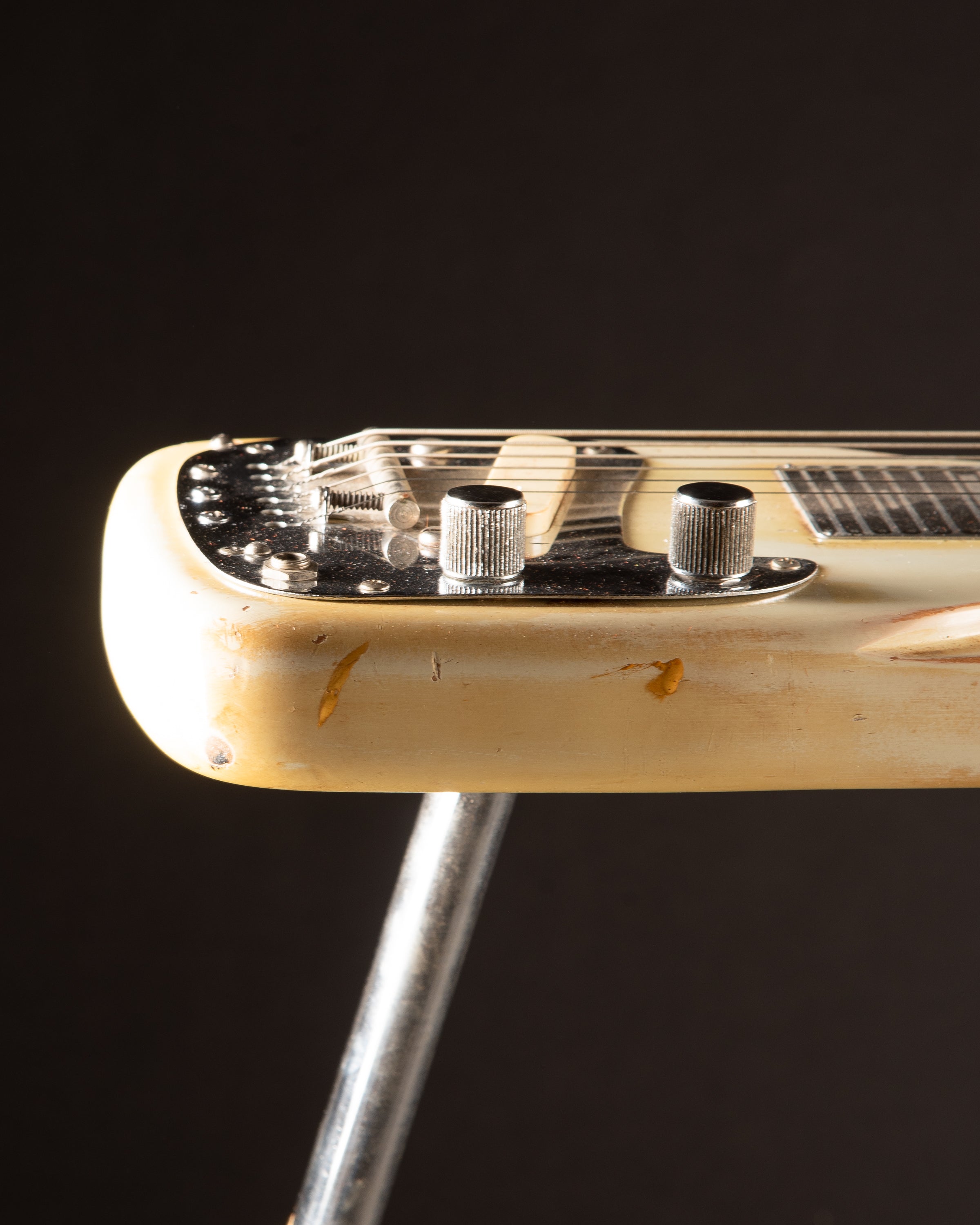 ヴィンテージ　スチールギター 1956 White Lap Steel – Music City Vintage Guitars