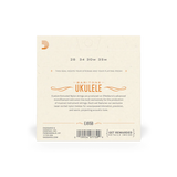 D'Addario EJ65B Baritone Ukulele Strings Clear Nylon