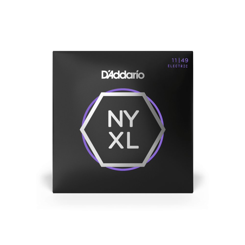 D'Addario NYXL1149 NYXL Nickel Wound Electric Guitar Strings - .011-.049 Medium