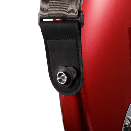 D'Addario Flex Lock Strap Blocks Black